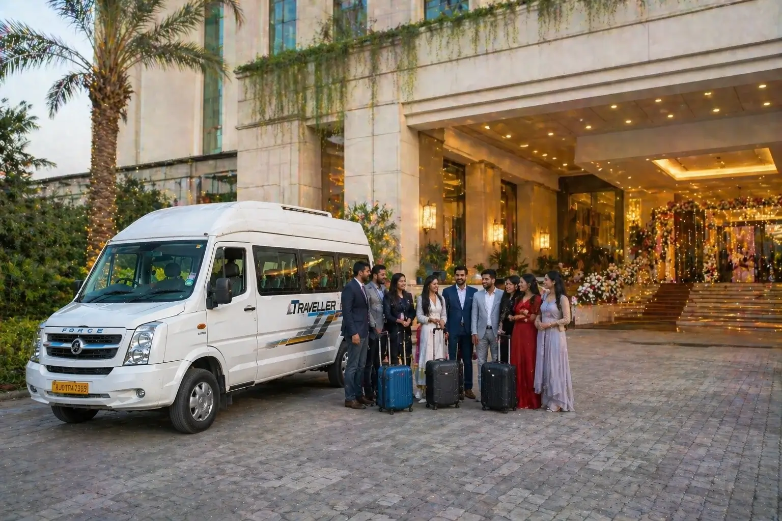 12 seater tempo traveller for corporate and wedding travel Delhi