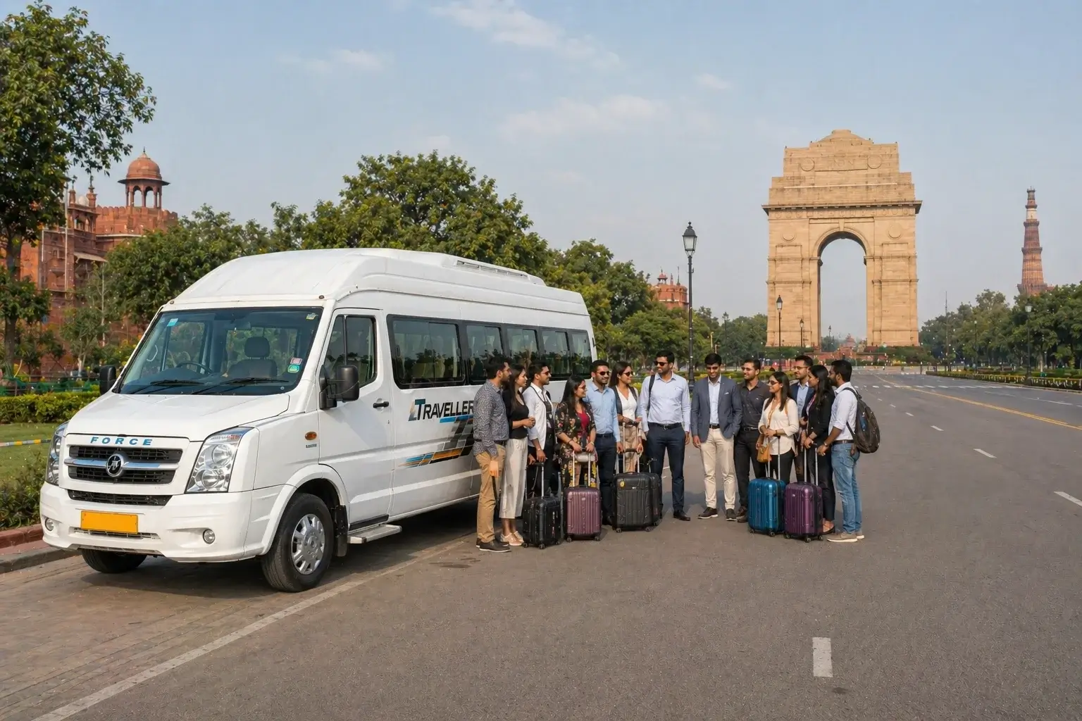 20 seater tempo traveller for local travel in Delhi