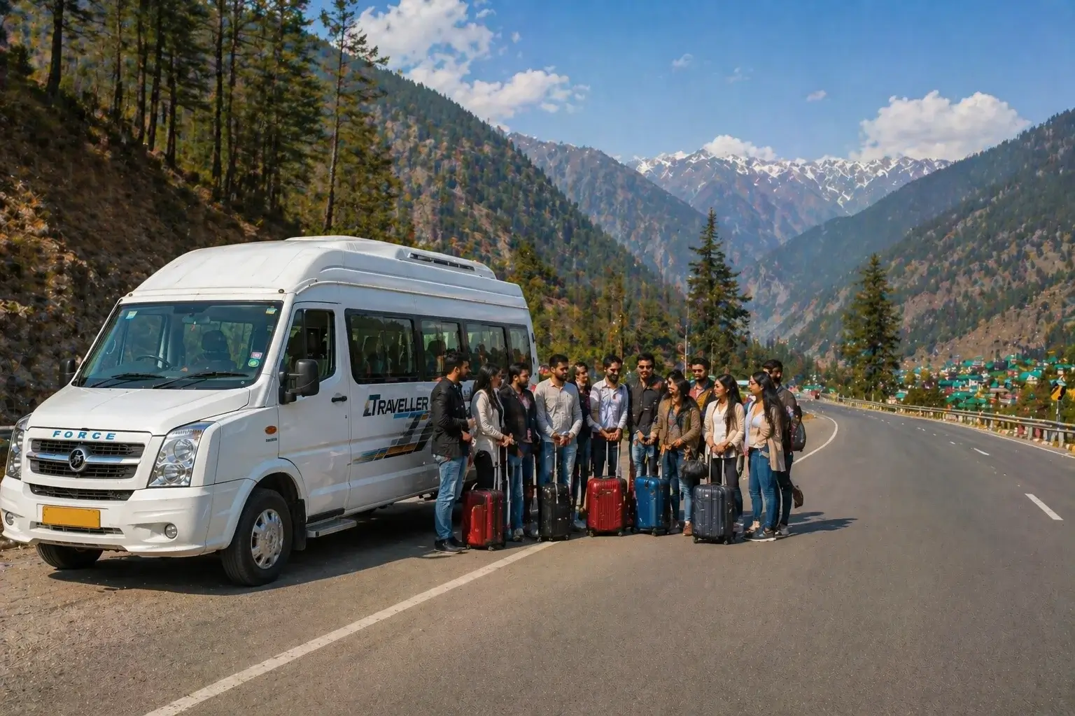 20 seater tempo traveller for outstation trips from Delhi
