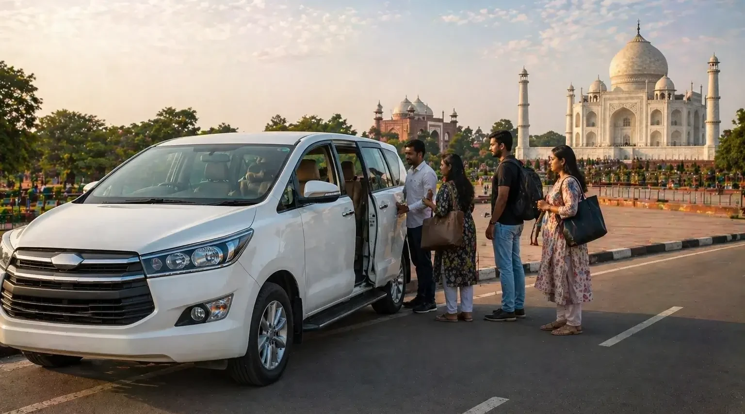 agra to delhi one way taxi cab service