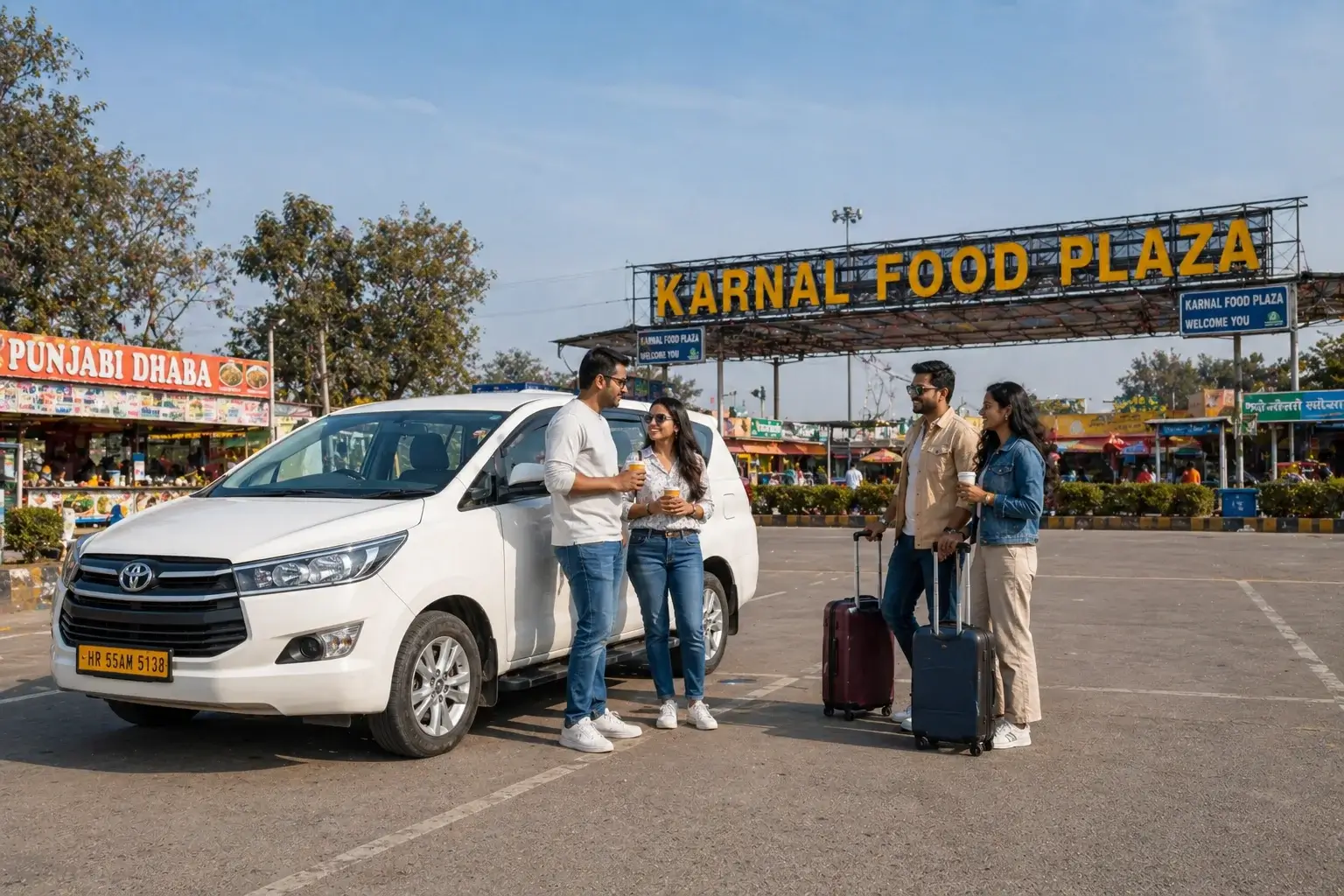 karnal highway stop delhi to shimla taxi break