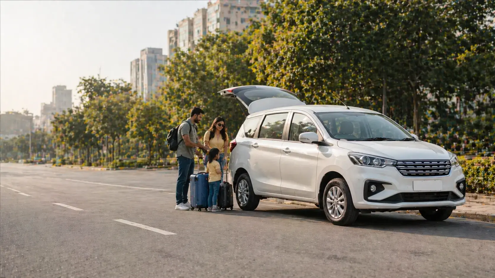 Budget friendly Ertiga taxi for outstation travel from Delhi