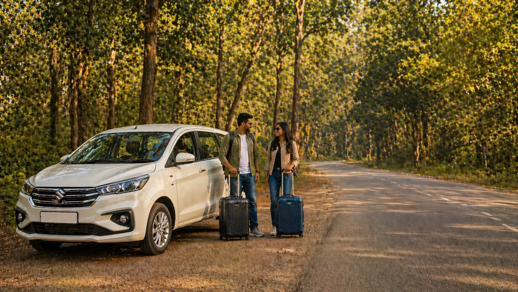Ertiga taxi Delhi to Jim Corbett