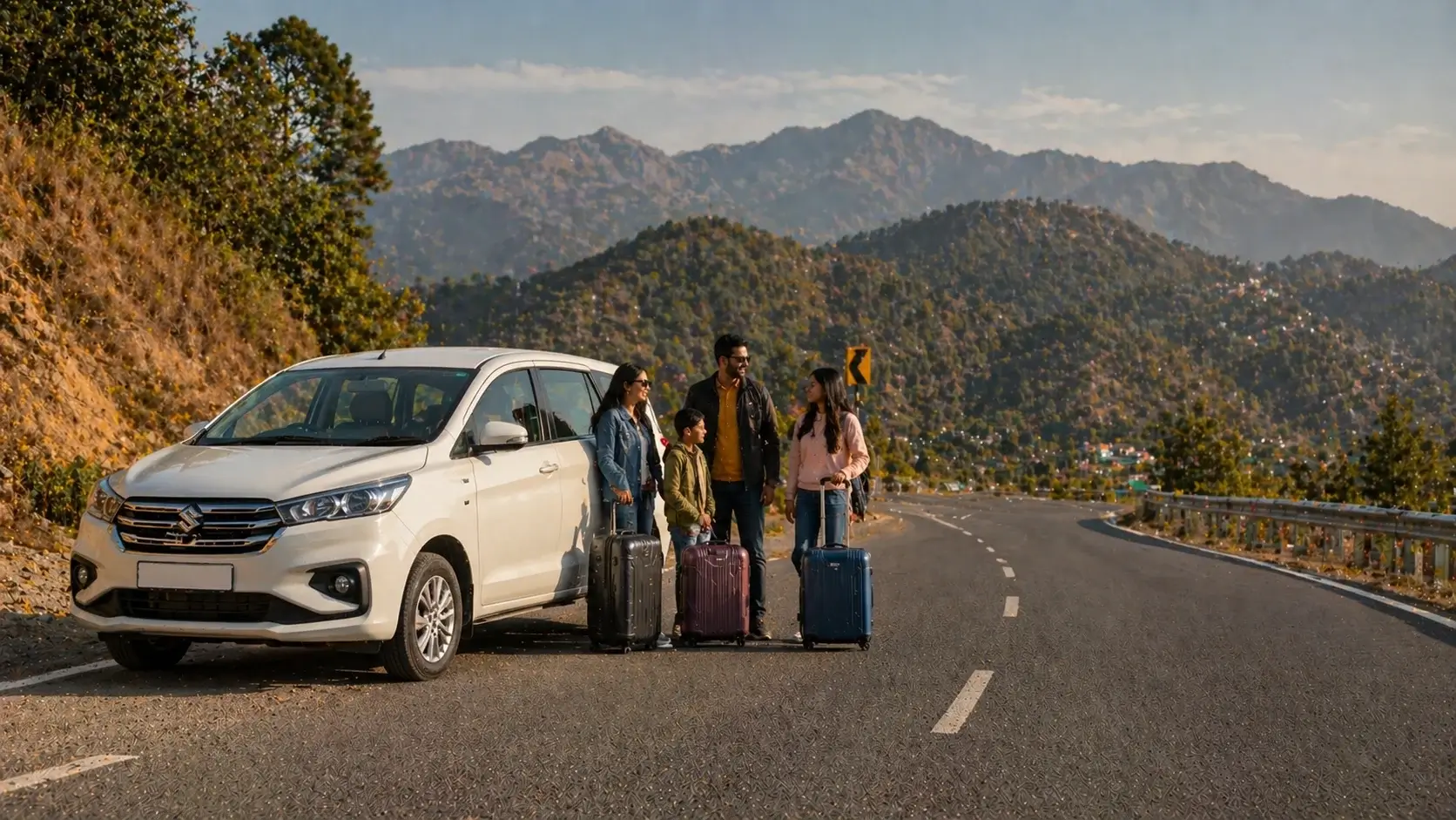 Ertiga taxi for outstation trips from Delhi