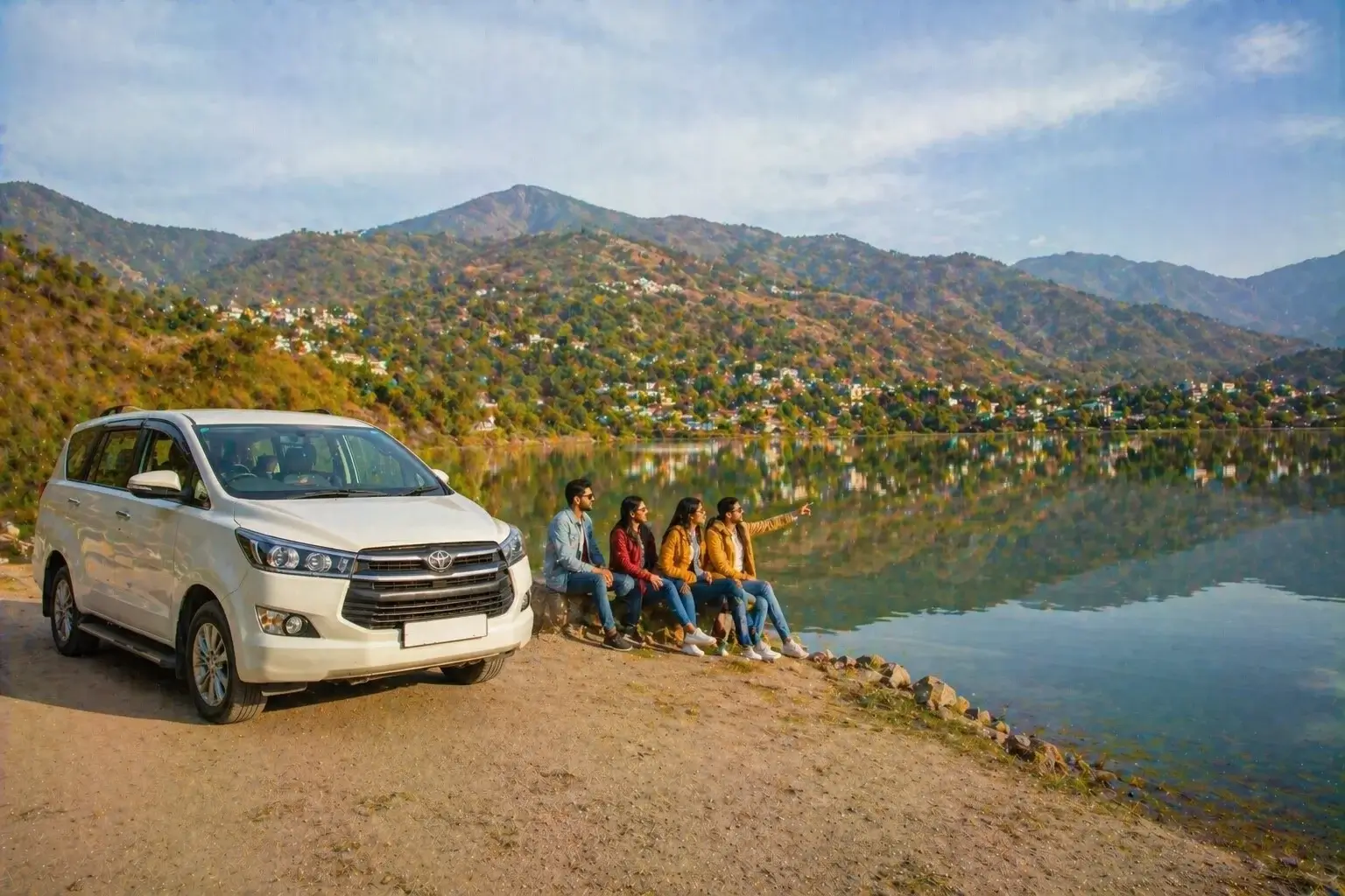 sundernagar lake stop delhi to manali taxi