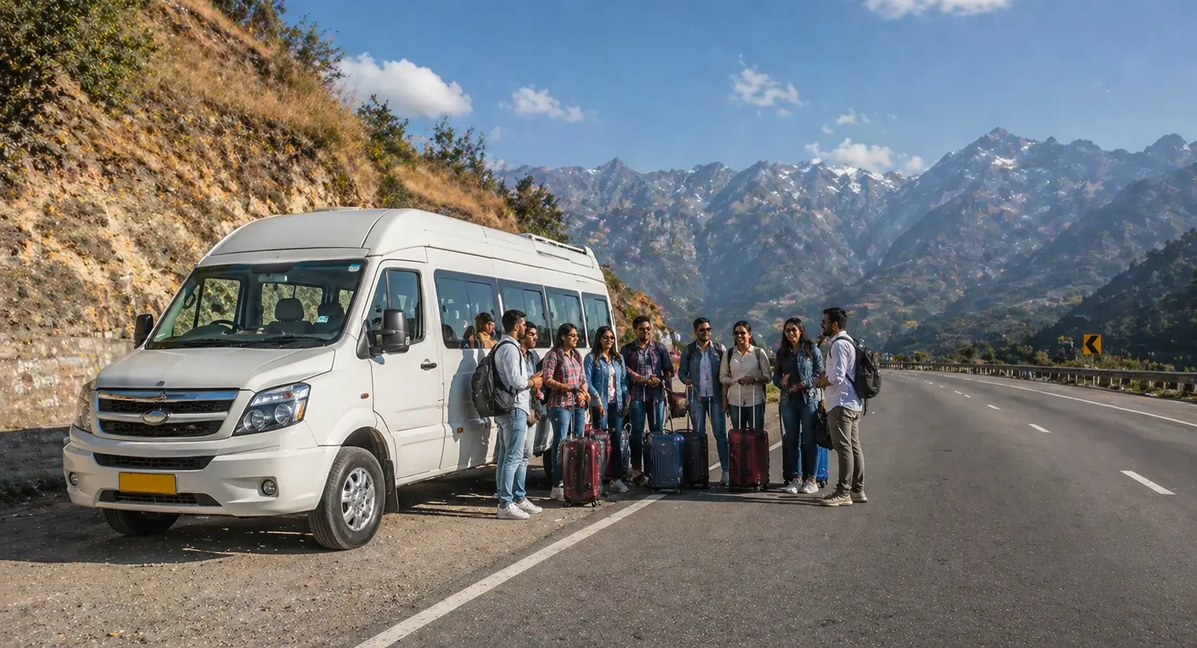 Tempo traveller for outstation travel from Delhi